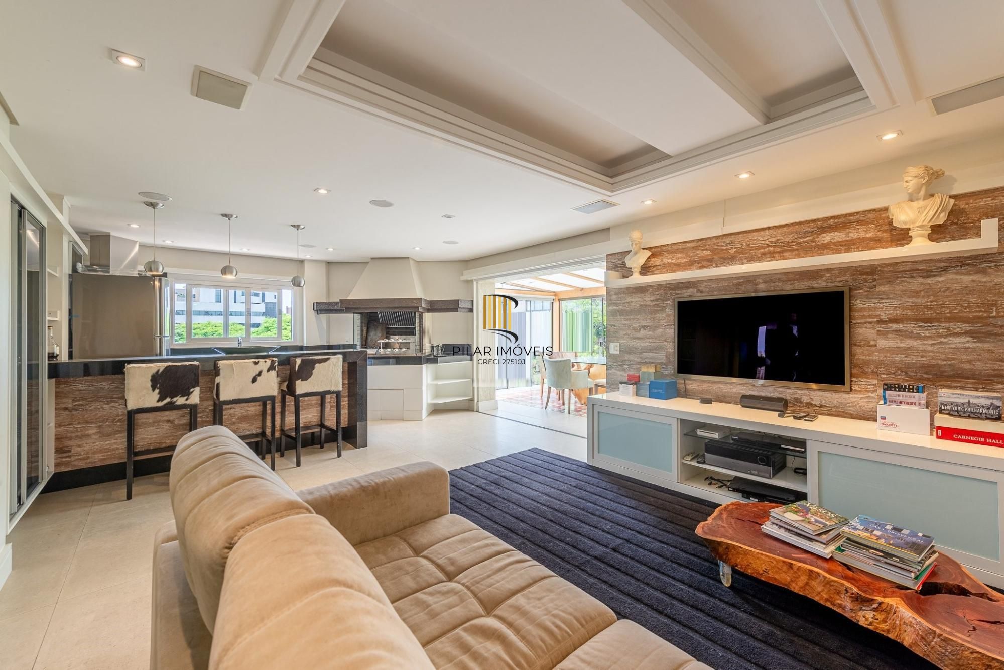 Vende-se luxuosa cobertura com 531.95m², 4 dormitórios no bairro Auxiliadora - Pilar Imóveis