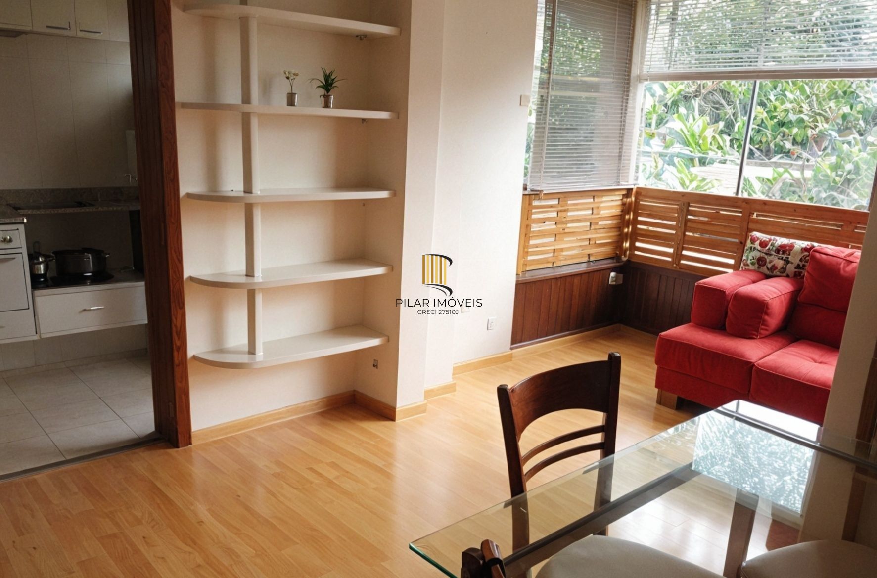 Vende-se apartamento de 1 quarto com 1 vaga - Floresta