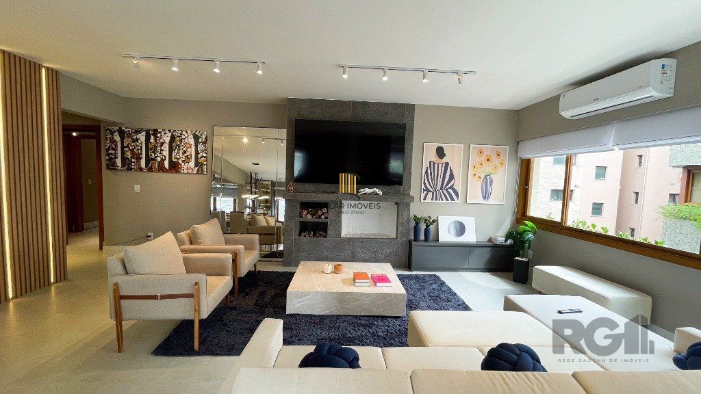 Vende-se luxuoso apartamento 3 quartos com suíte, 2 vagas, com churrasqueira e hidro - 148m² -  Petrópolis - Pilar Imóveis