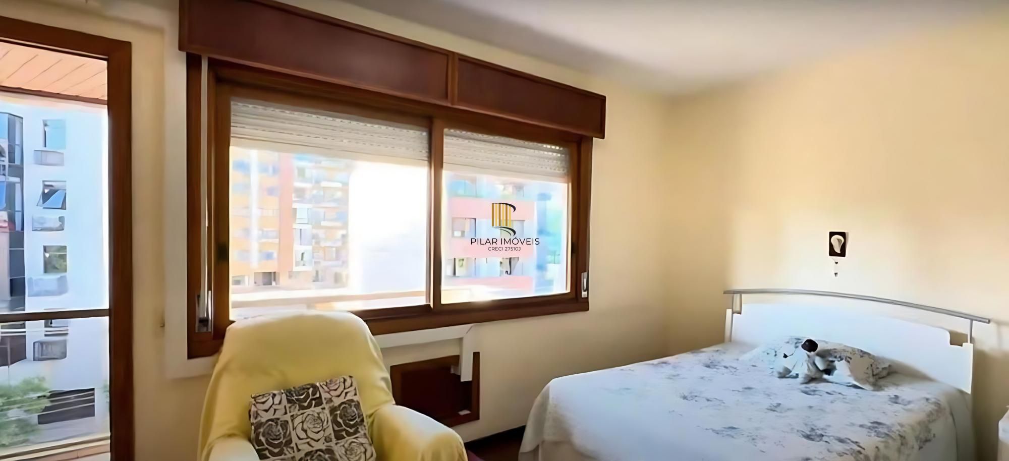 Vende-se apartamento com 3 quartos(1 suíte), sacada, churrasqueira e 1 vaga – 128 m² – Auxiliadora