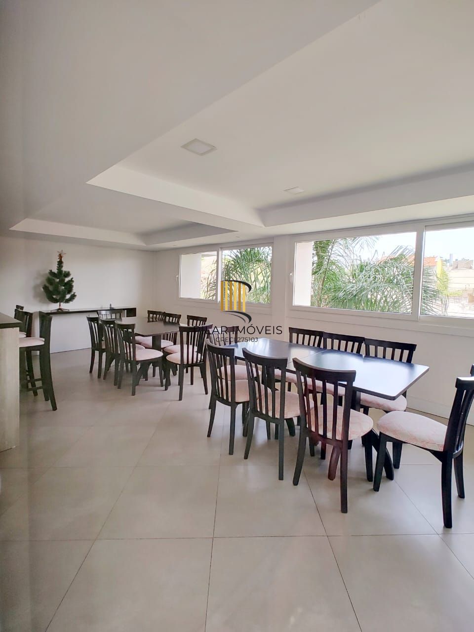 Vende-se apartamento de 1 quarto, 49m², churrasqueira e 1 vaga - Santo Antônio