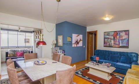 Vende-se apartamento com 3 quartos (1 suíte), 91 m² e 1 vaga – Menino Deus - Pilar Imóveis