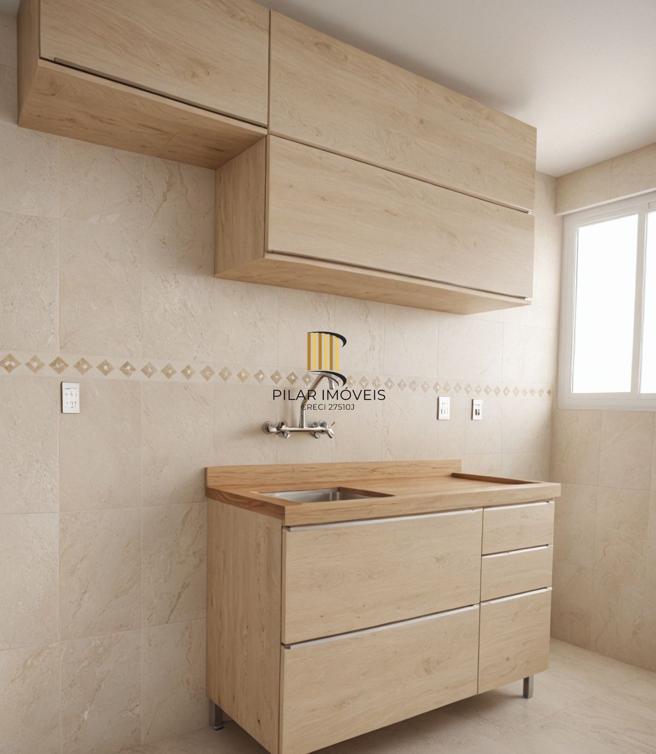 Vende-se apartamento térreo com pátio de 1 quarto - Santa Cecília