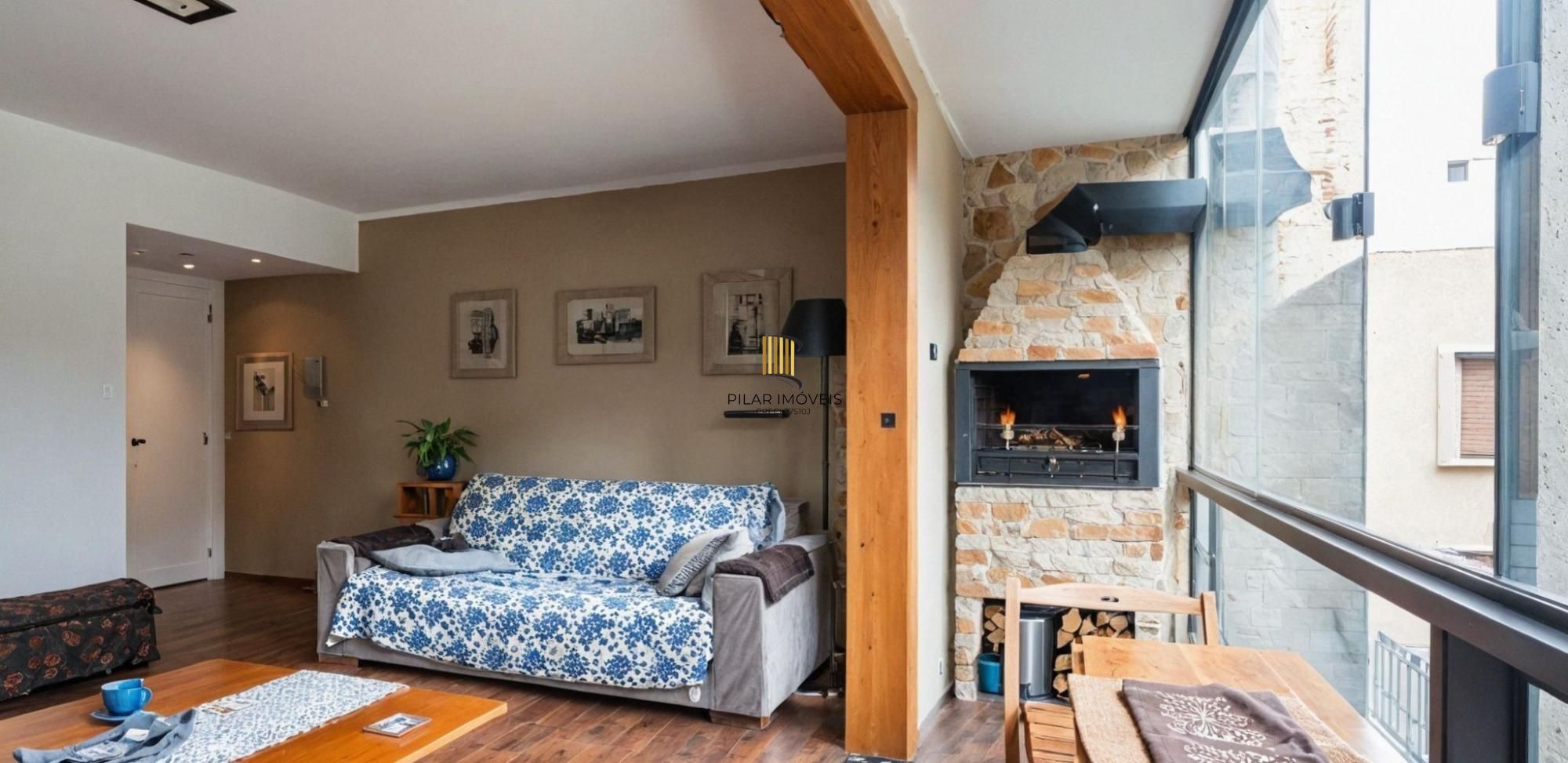 Apartamento com 2 quartos, 2 vagas e sacada com churrasqueira - Higienópolis
