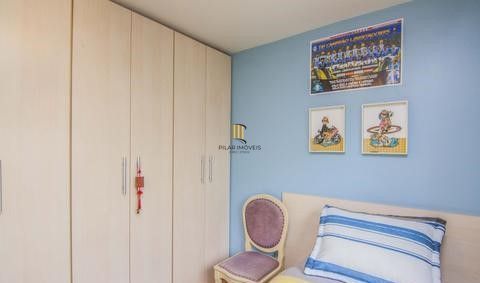 Vende-se apartamento com 3 quartos (1 suíte), 91 m² e 1 vaga – Menino Deus