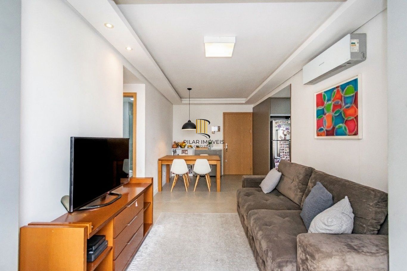 Vende-se apartamento com 2 quartos (1 suíte), 62m² e 1 vaga – Passo da Areia