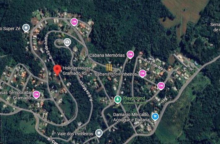 Terreno de 800m² no loteamento Vale dos Pinheiros, em Gramado, RS