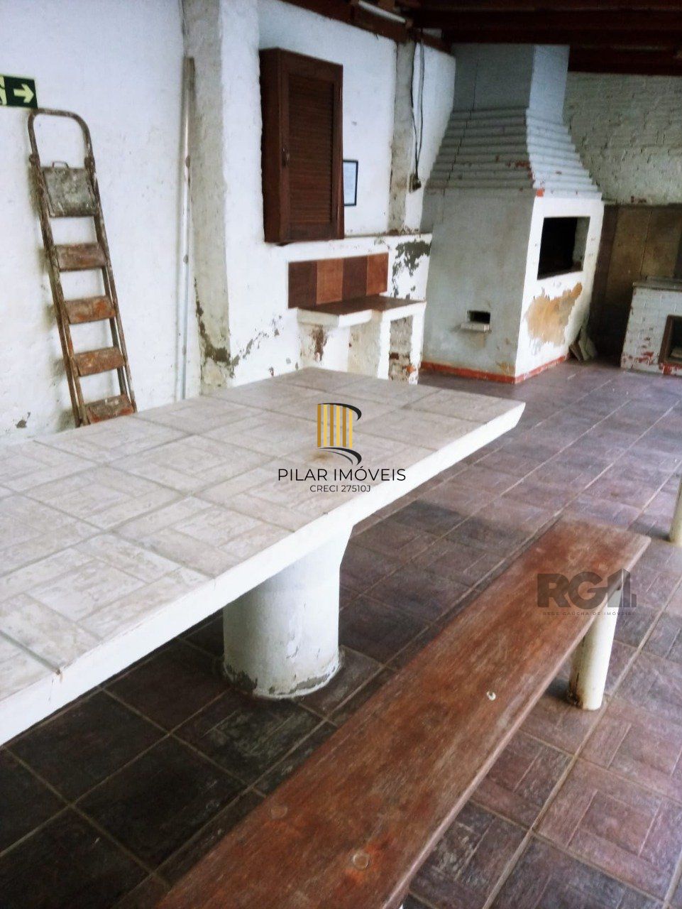 Apartamento terreo na Praia de Belas, com patio privativo