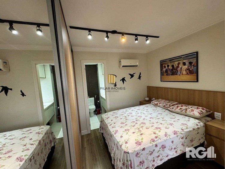 Apartamento de 1 quarto com suíte, mobiliado e 1 vaga de garagem na Cidade Baixa. - Cód. RP390362
