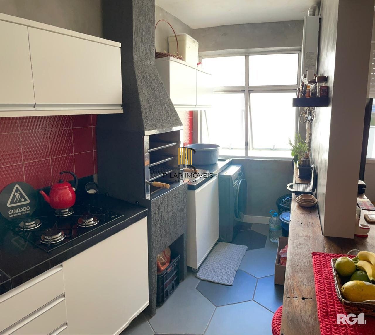 Apartamento de 1 dormitório com suíte americana