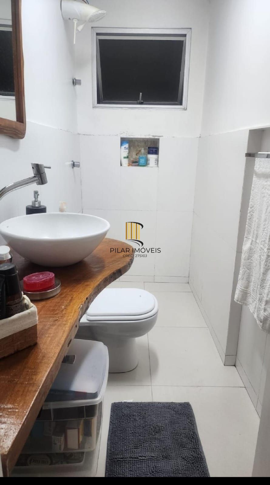 Excelente apartamento de 1 dormitório, com sala ampla para dois ambientes
