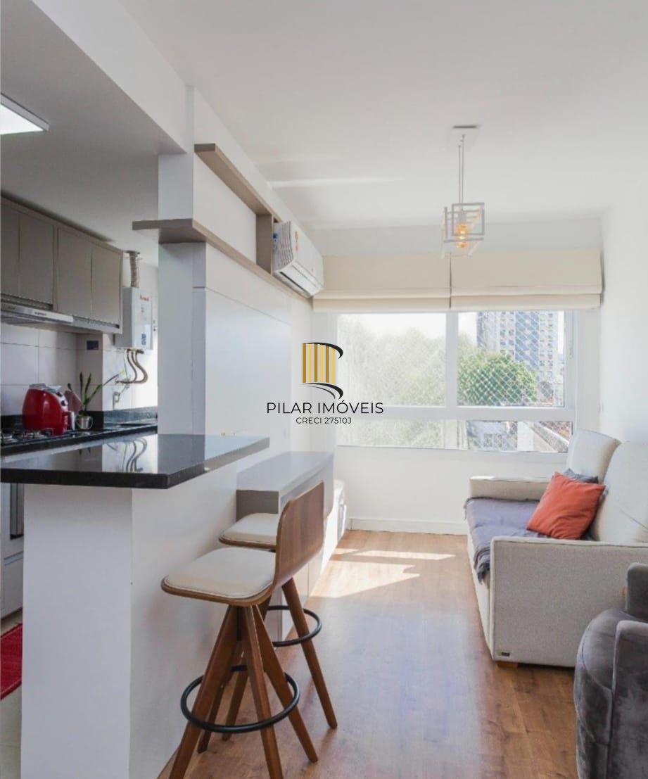 excelente apartamento 2 dormitorios  semi mobiliado localizado na cidade baixa