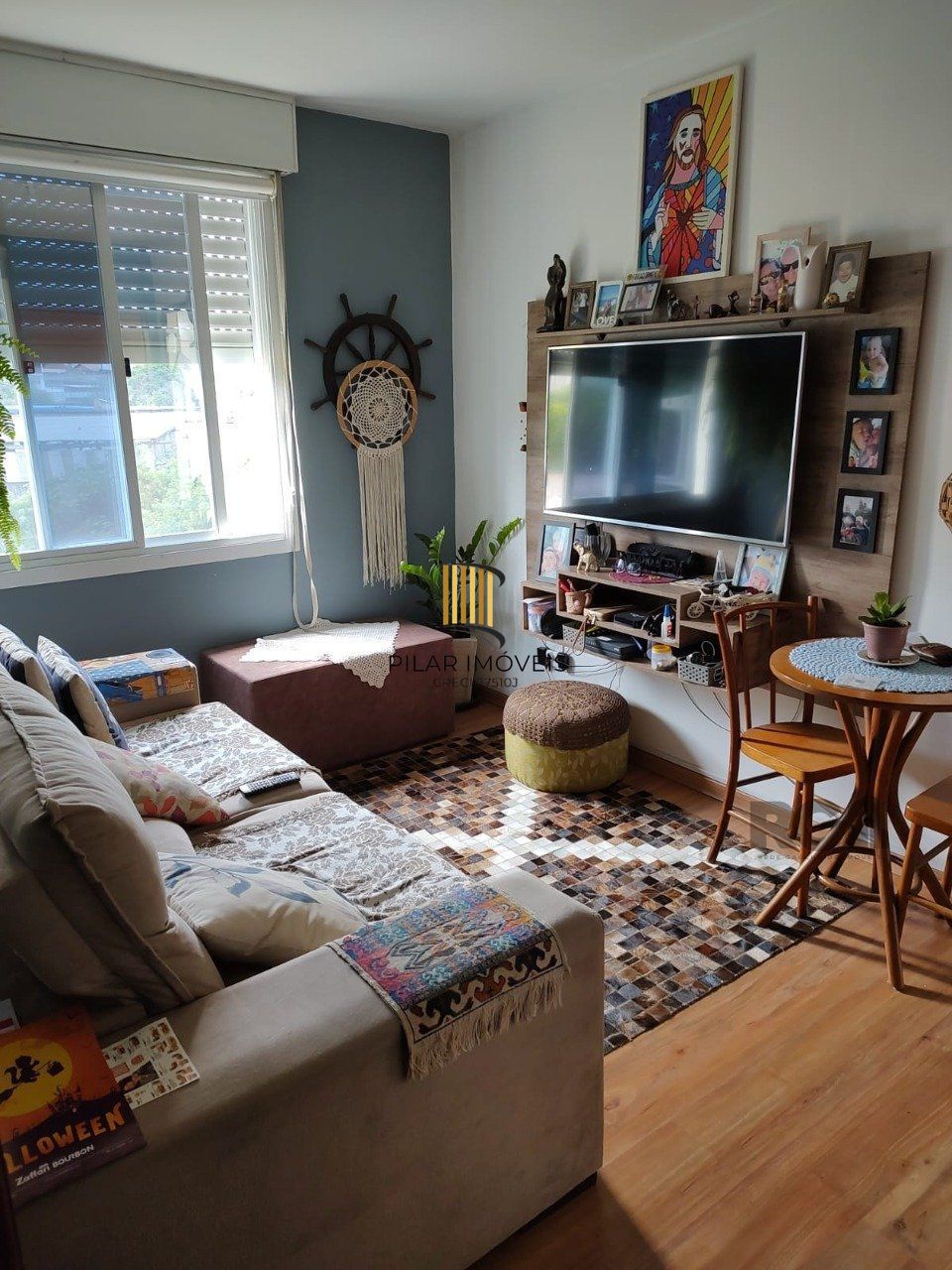 Ótimo apartamento 2 dormitórios de fundos, com garagem, bairro Cavalhada-Porto A - Pilar Imóveis