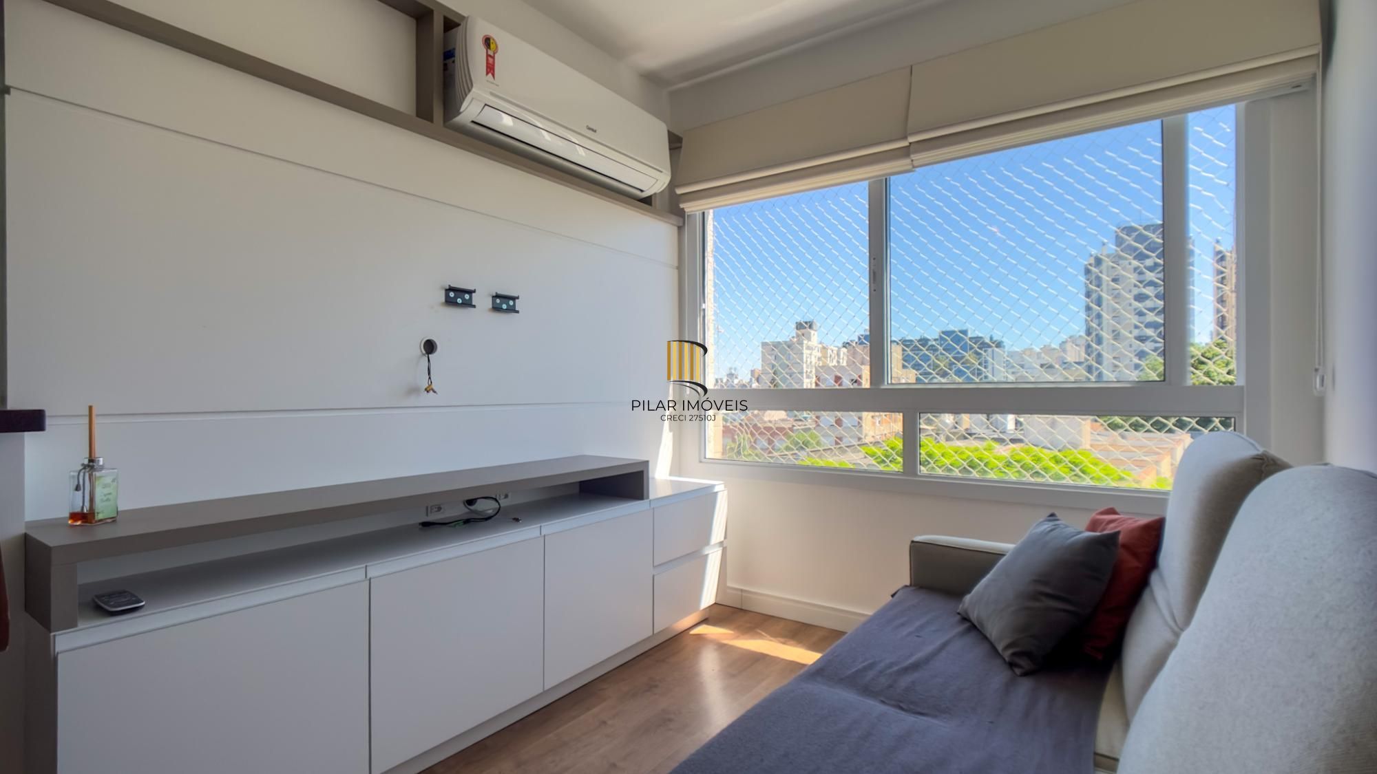 Excelente apartamento 2 dormitorios  semi mobiliado localizado na cidade baixa
