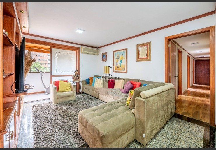 Apartamento  4 dormitórios, suite, de frente com sacada, 3 vagas de garagem, bai