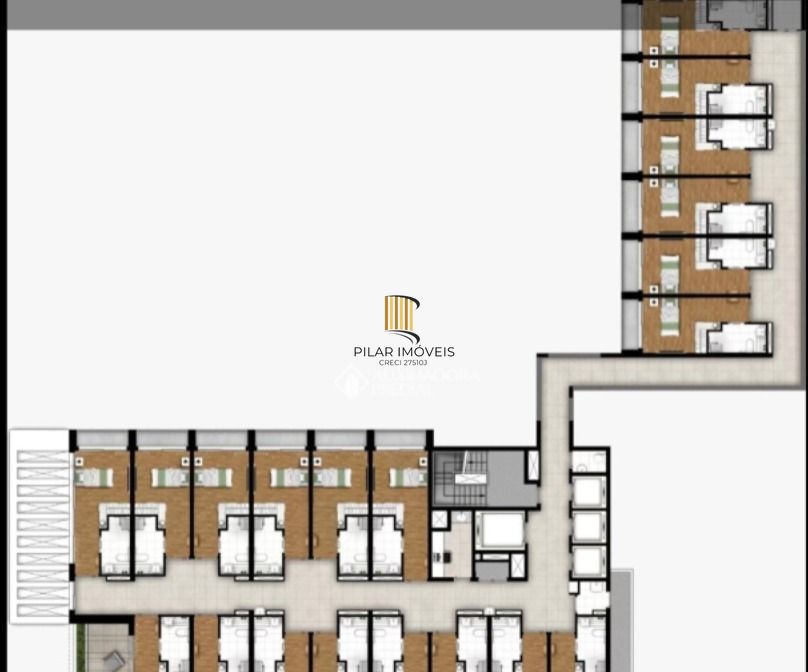 Apartamento 1 dormitório no bairro Floresta