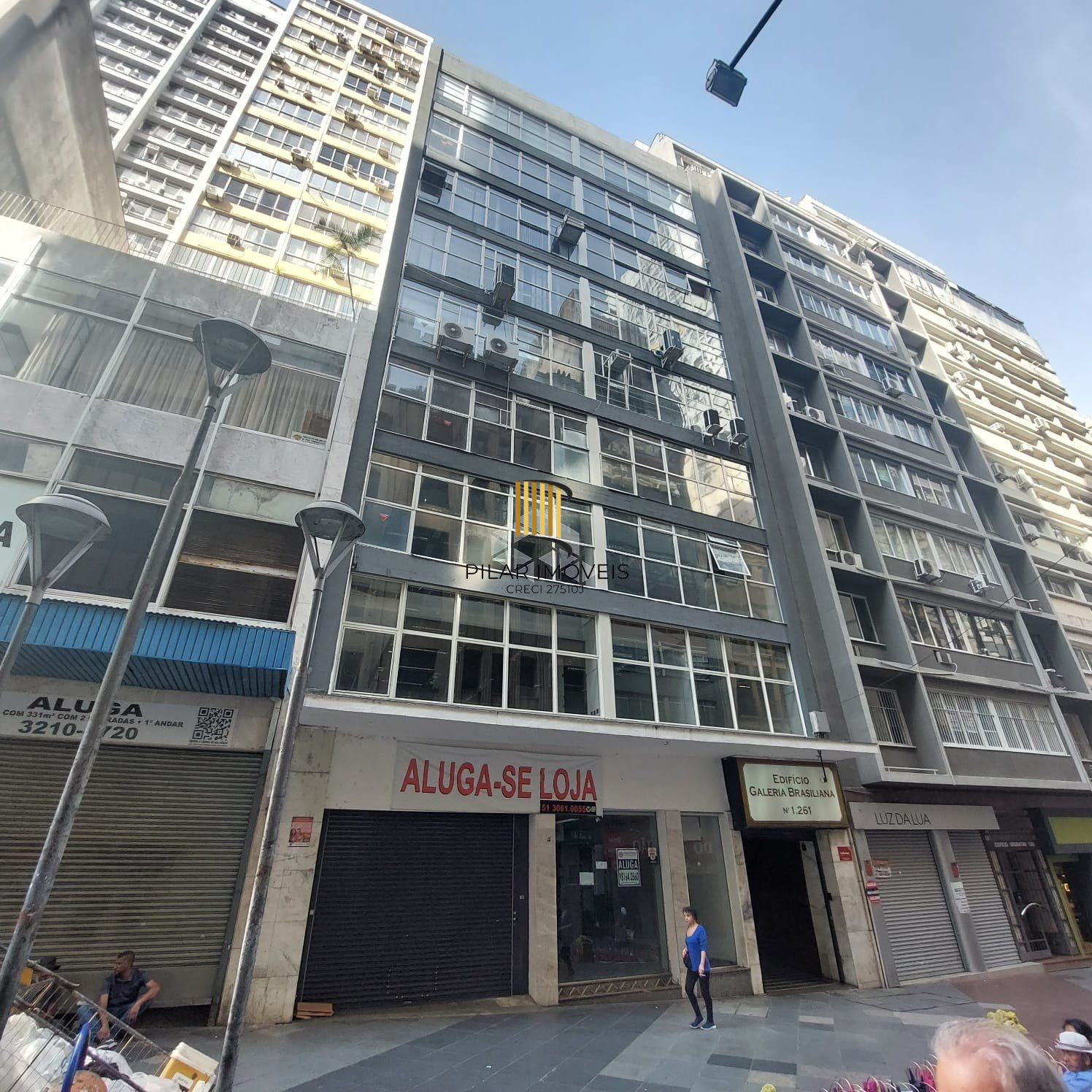 Sala comercial 48m² à venda na Rua dos Andradas, Centro de Porto Alegre