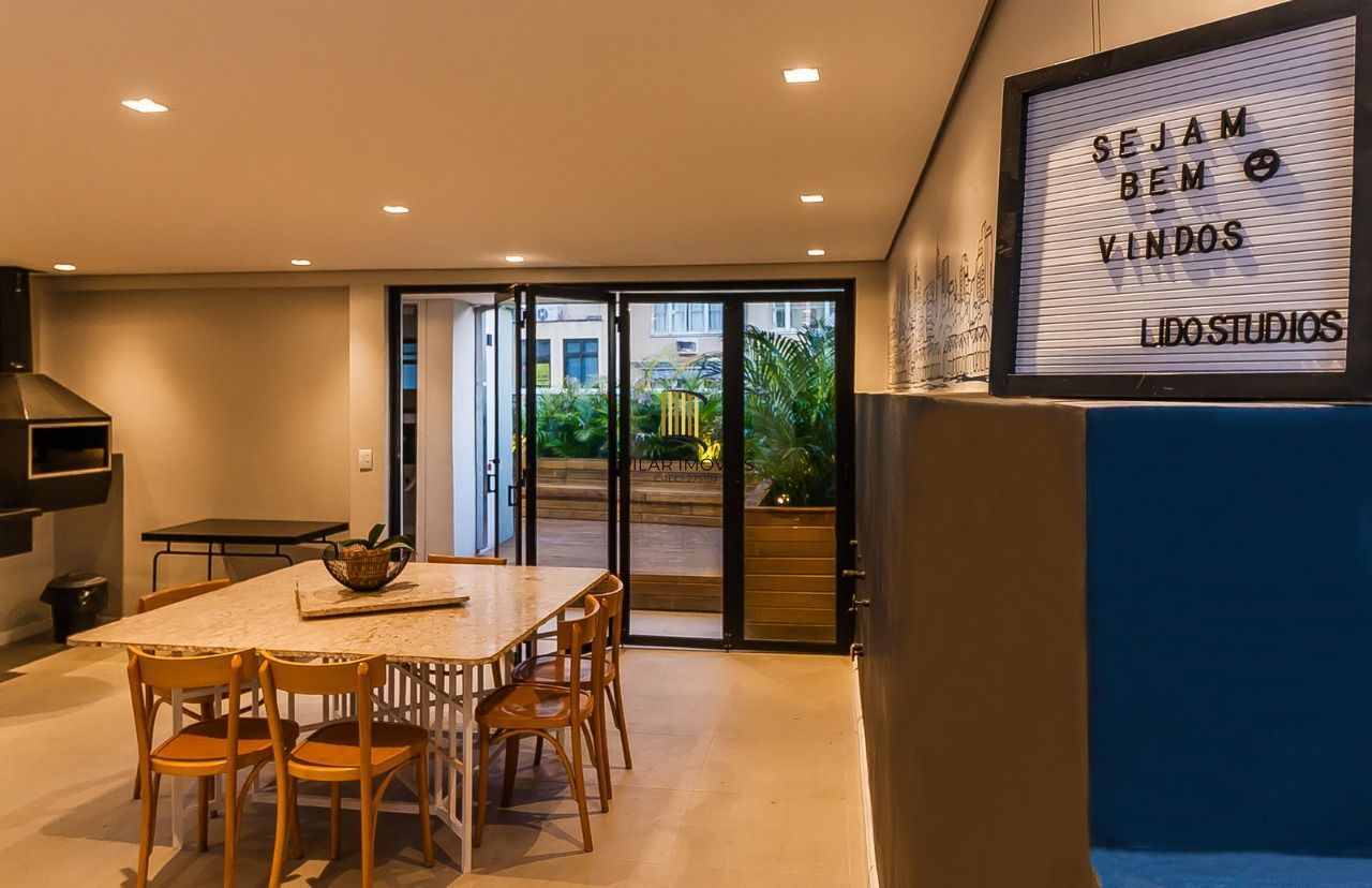 Apartamento mobiliado e moderno no Lido Studios – Próximo à UFRGS e Santa Casa