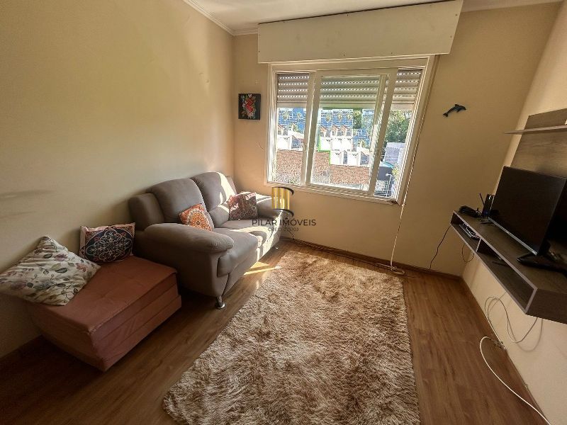 Apartamento de 1 Dormitório de frente. - Pilar Imóveis