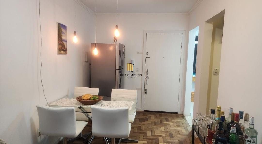 Excelente apartamento de 1 dormitório, com sala ampla para dois ambientes