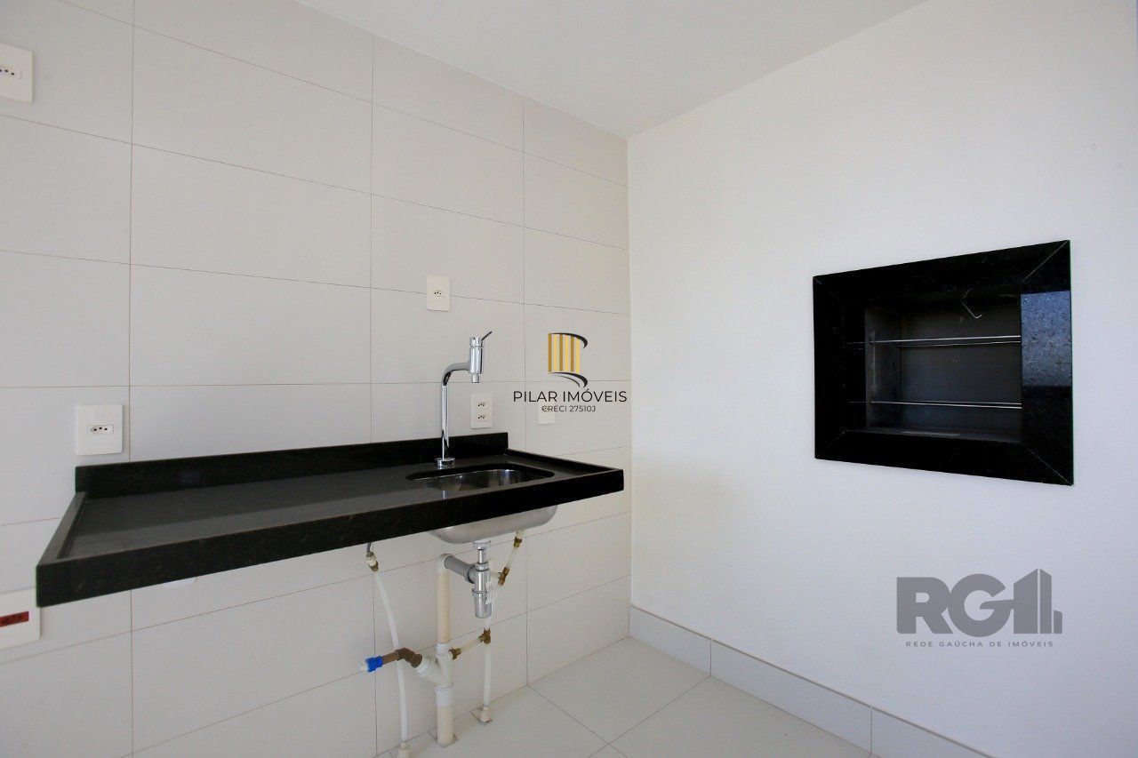 Apartamento novo com 3 dormitórios,churrasqueira,vista ,vaga