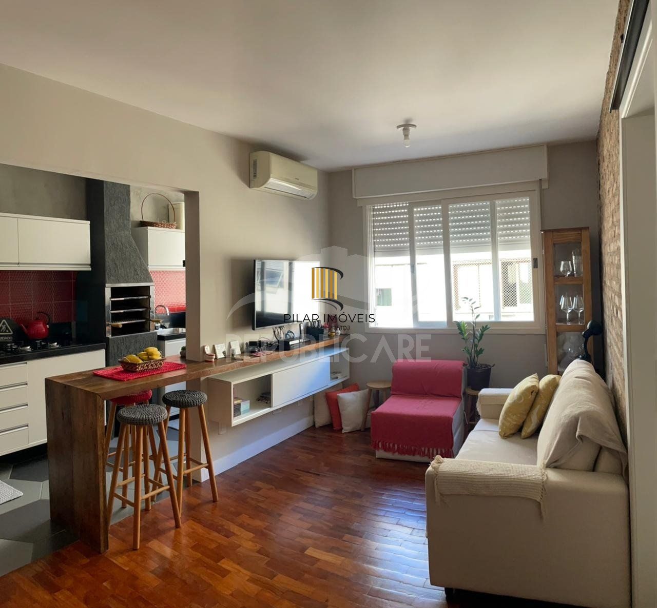 Apartamento de 1 dormitório com suíte americana - Pilar Imóveis