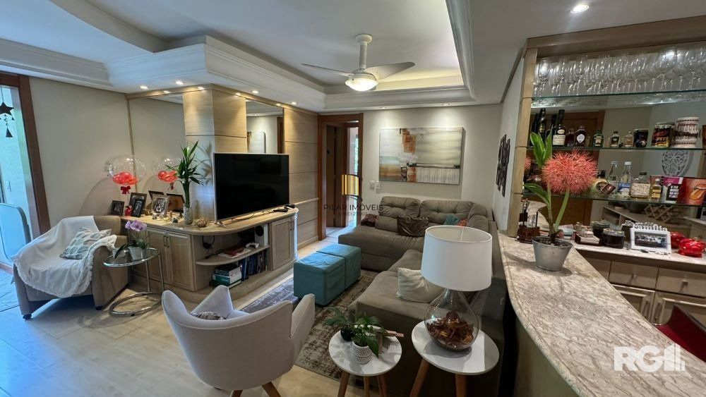 APARTAMENTO SEMI MOBILIADO - 3  DORM COM  GAR - CÓD. RP390648