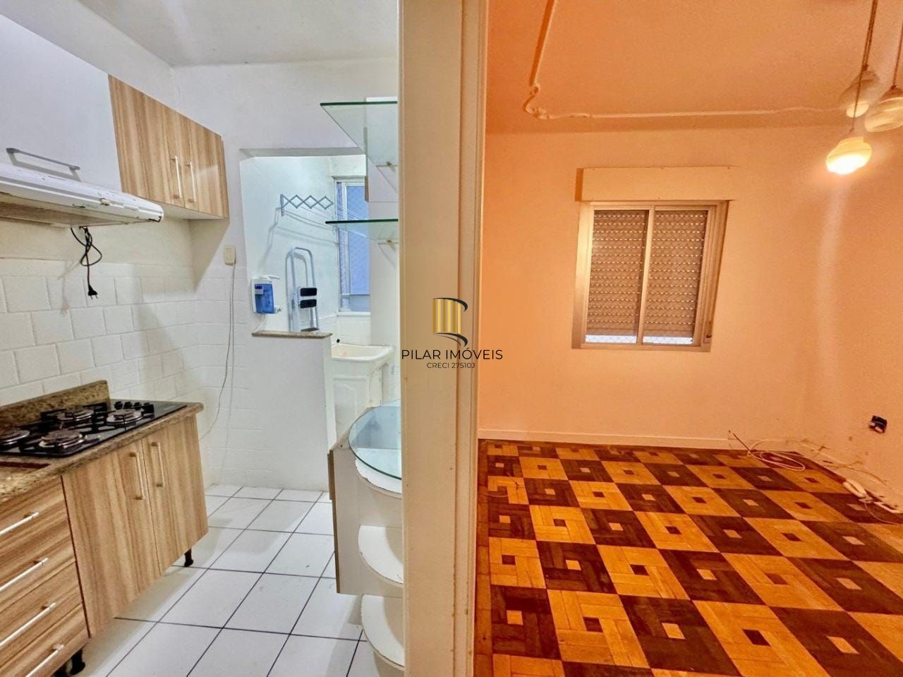 🏡 Apartamento 1 dormitório na Demétrio Ribeiro – 36m², amplo e funcional