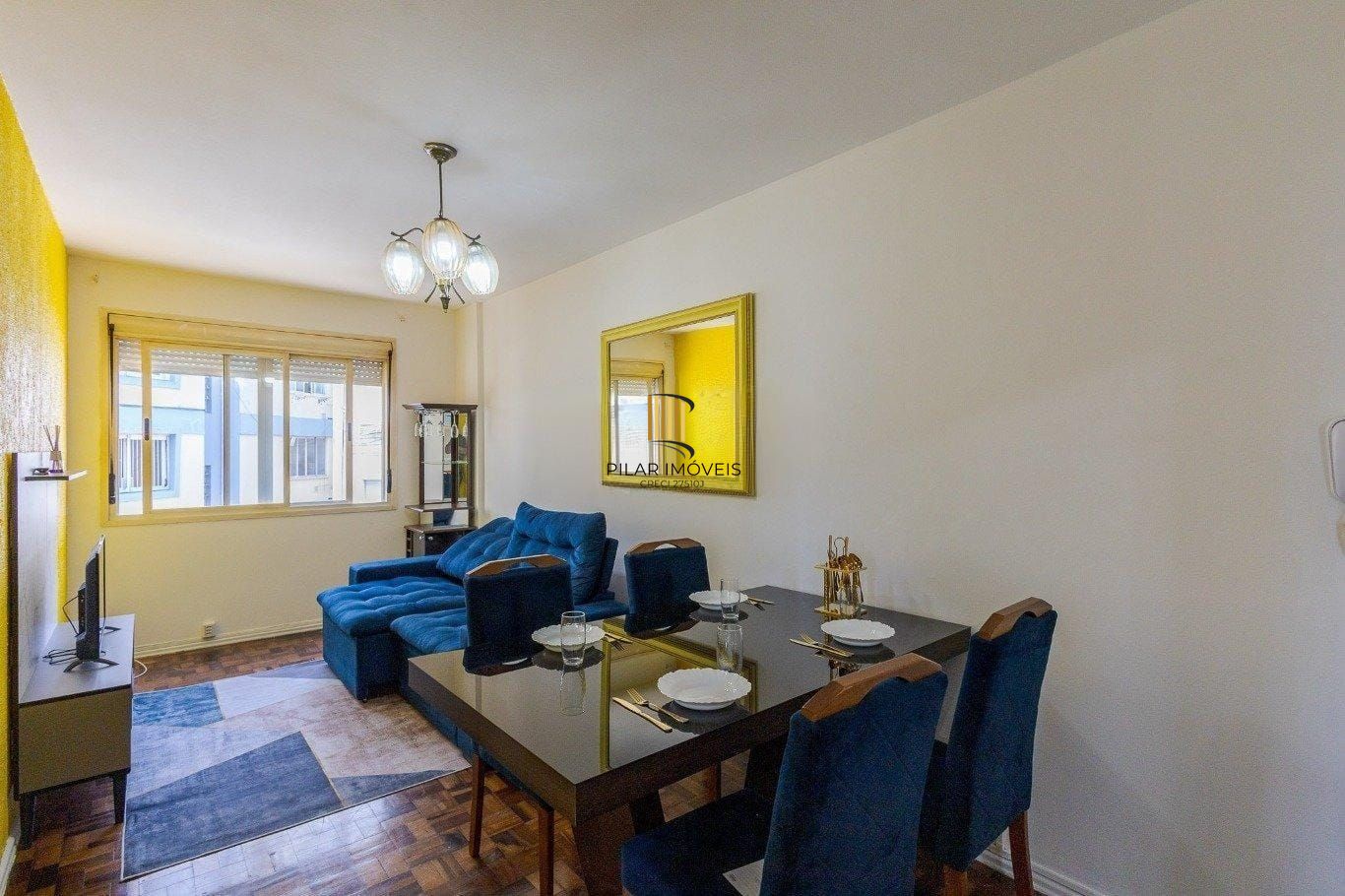 Apartamento mobiliado à venda na General Salustiano – 1 dormitório, 45m², prédio com elevador - Pilar Imóveis