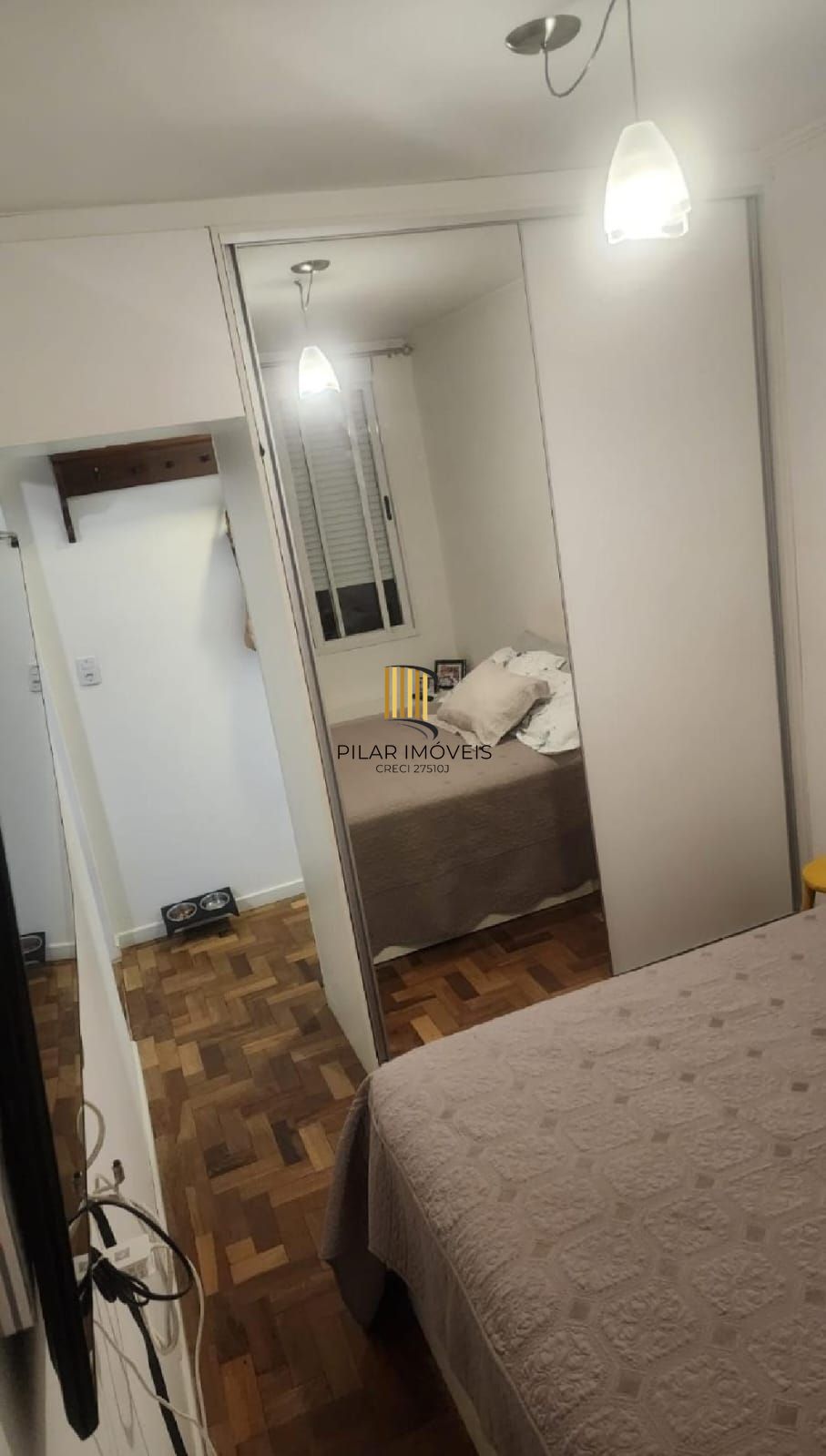 Excelente apartamento de 1 dormitório, com sala ampla para dois ambientes