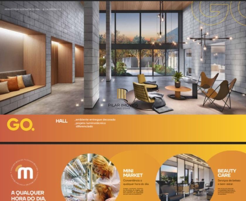 Apartamento 1 dormitório no bairro Cidade Baixa