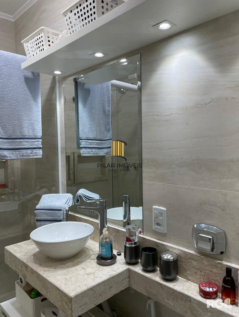 Apartamento de 1 dormitório com suíte americana
