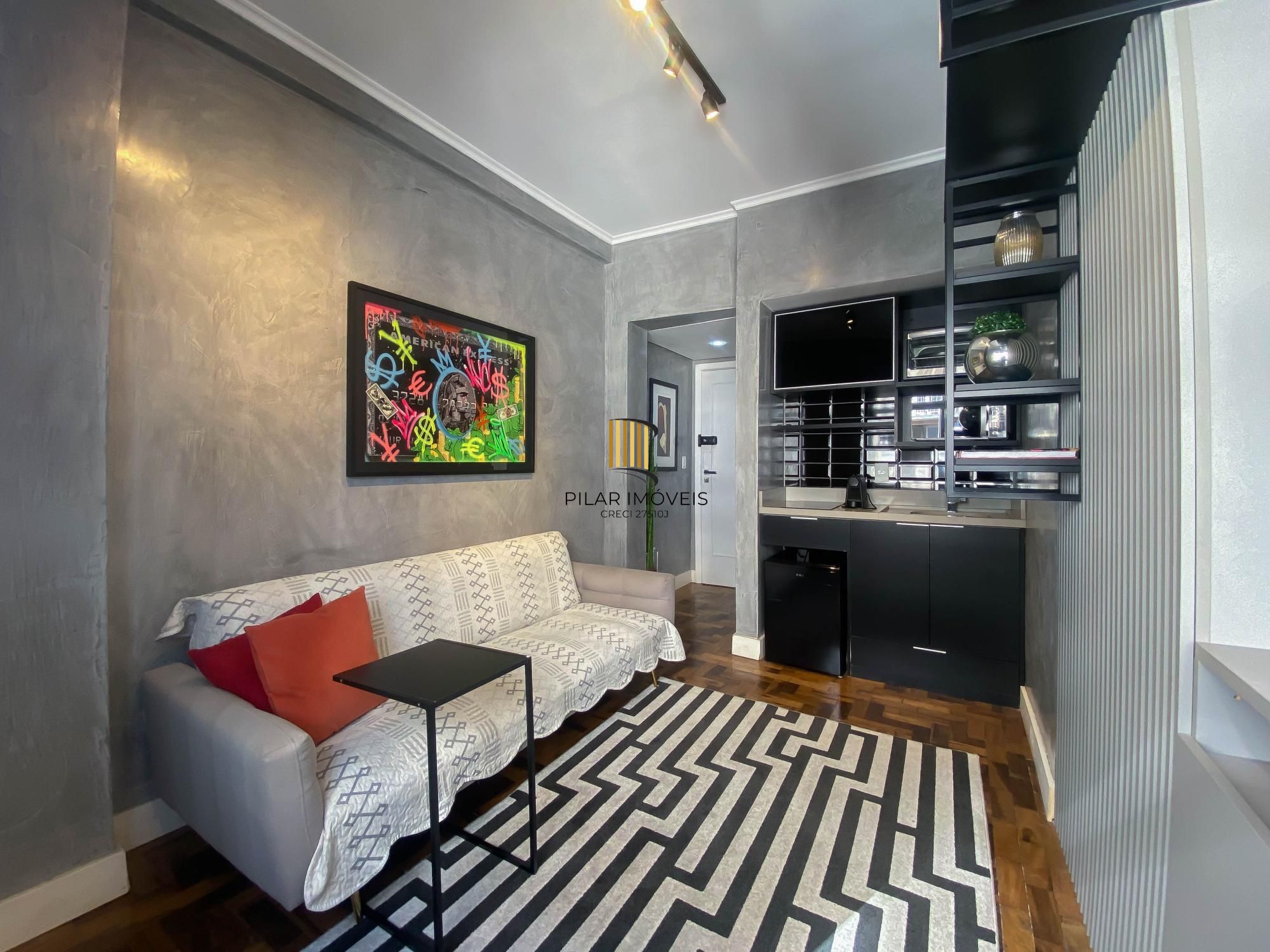 Apartamento mobiliado e moderno no Lido Studios – Próximo à UFRGS e Santa Casa - Pilar Imóveis