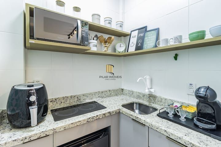 JK mobiliado na Cidade Baixa – Oportunidade para Investidores em Airbnb