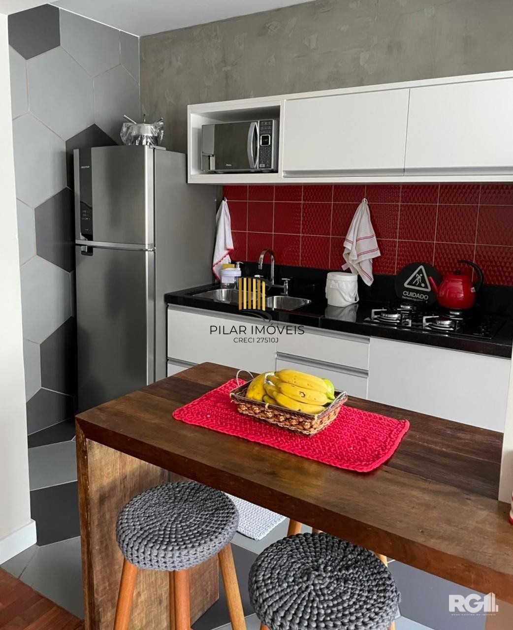 Apartamento de 1 dormitório com suíte americana