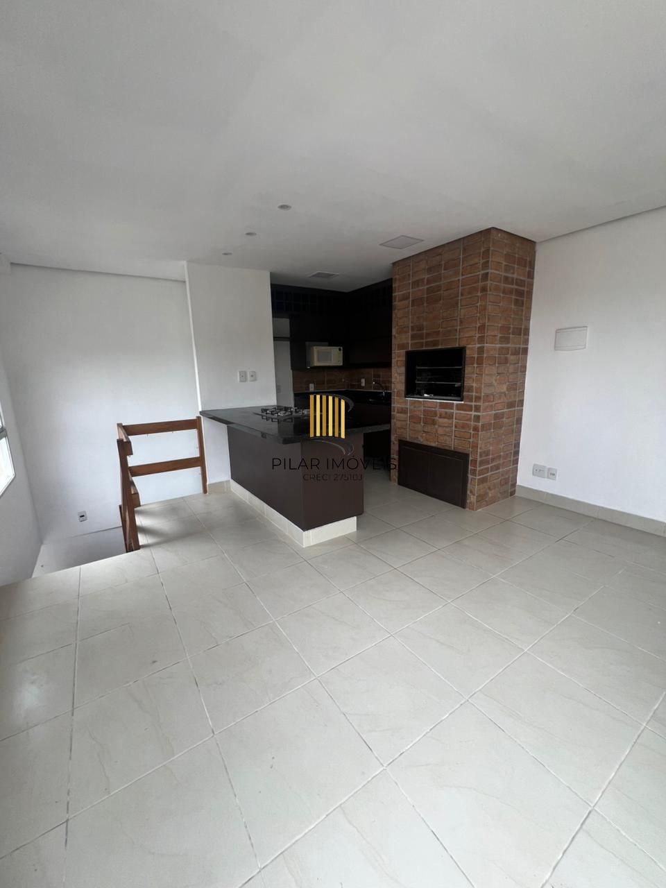 Cobertura reformada com terraço