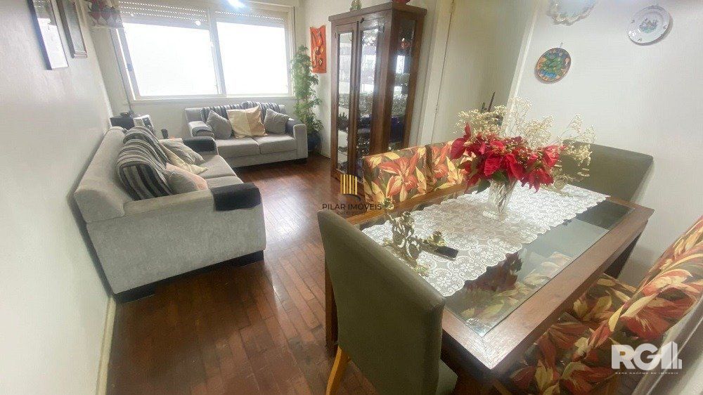 Apartamento à venda no Menino Deus, com 3 quartos (sendo 1 suíte), 3 banheiros, 1 vaga de garagem.- Cód. RP390226