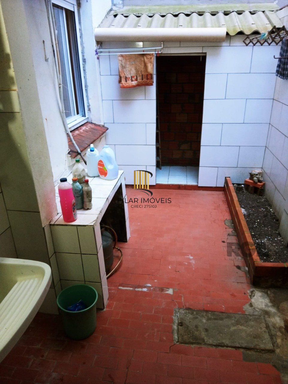 Apartamento terreo na Praia de Belas, com patio privativo