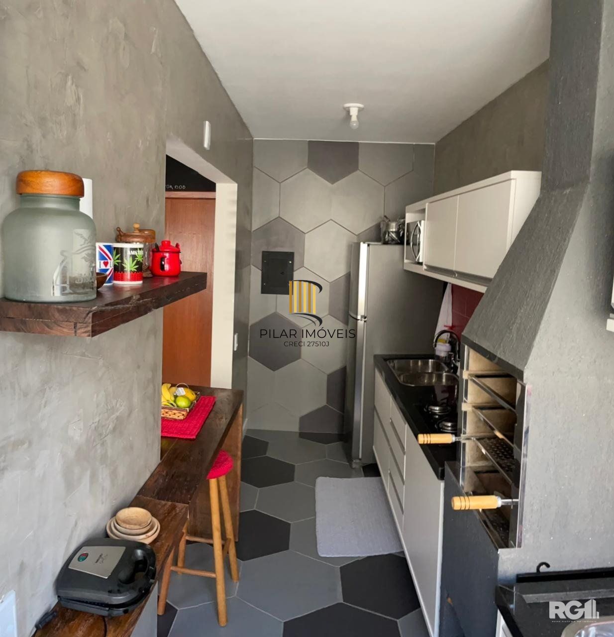 Apartamento de 1 dormitório com suíte americana