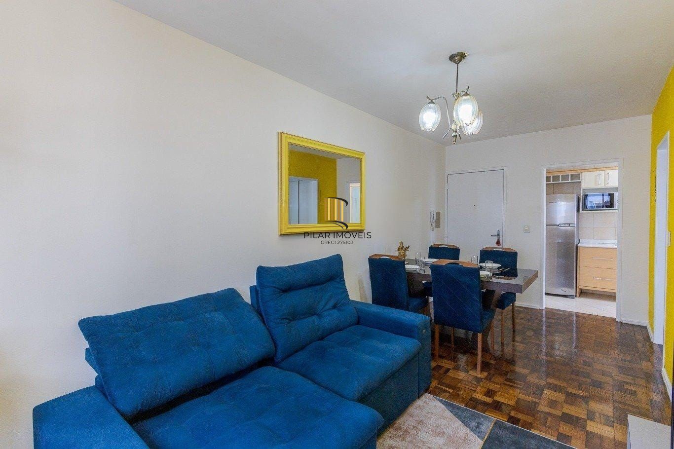 Apartamento mobiliado à venda na General Salustiano – 1 dormitório, 45m², prédio com elevador