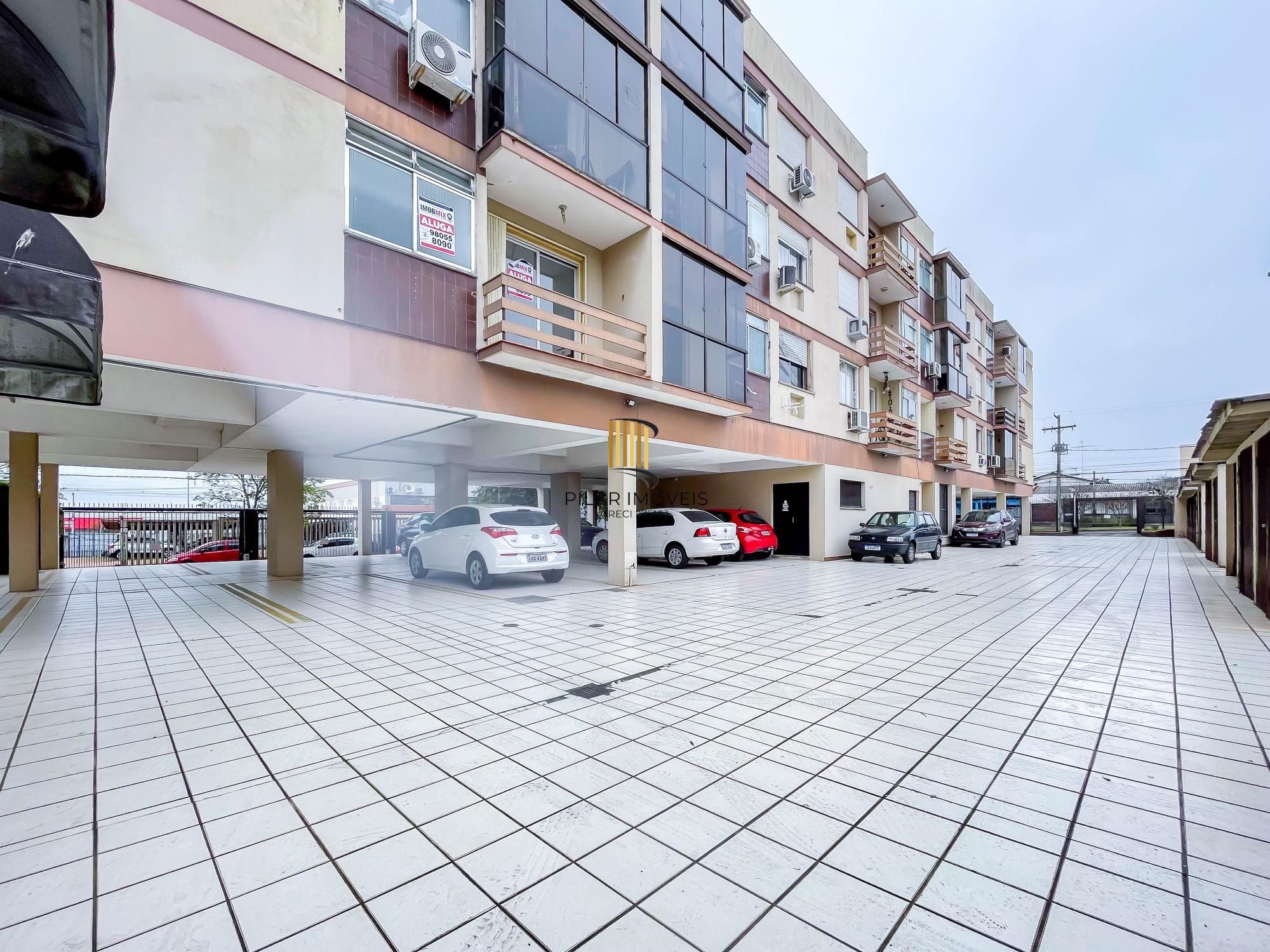 APARTAMENTO 1 DORMITÓRIO, SACADA, 1 VAGA - BAIRRO SÃO SEBASTIÃO