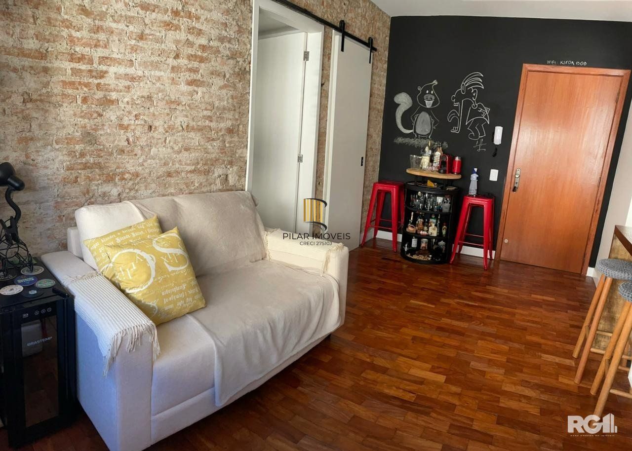Apartamento de 1 dormitório com suíte americana