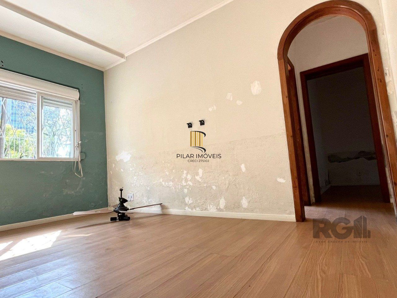 Apartamento terreo na Praia de Belas, com patio privativo