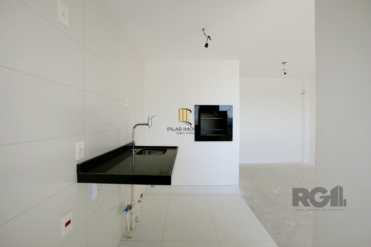 Apartamento novo com 3 dormitórios,churrasqueira,vista ,vaga