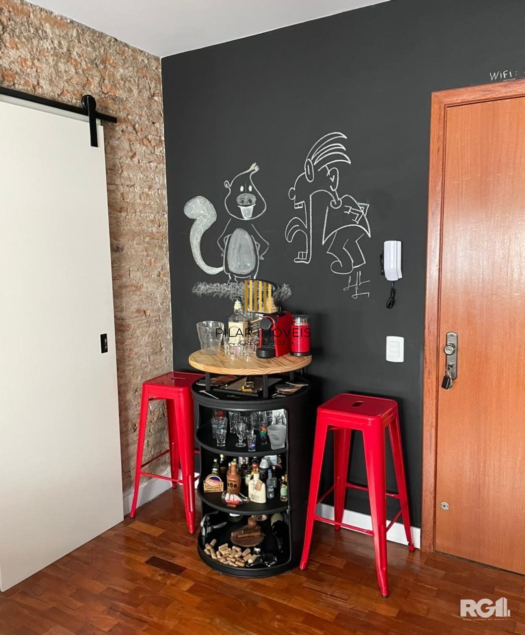 Apartamento de 1 dormitório com suíte americana