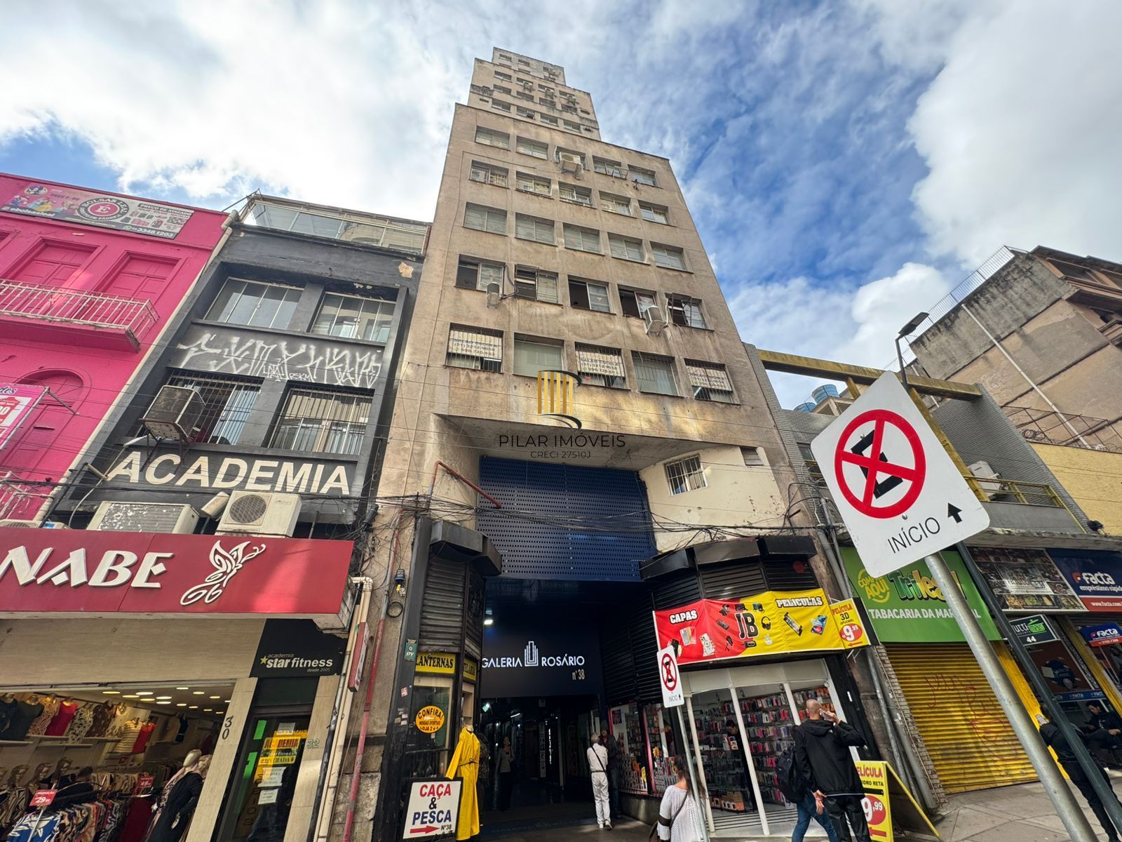 Consultório Vista para o Guaíba, 2 Ambientes e Banheiro - Galeria do Rosário