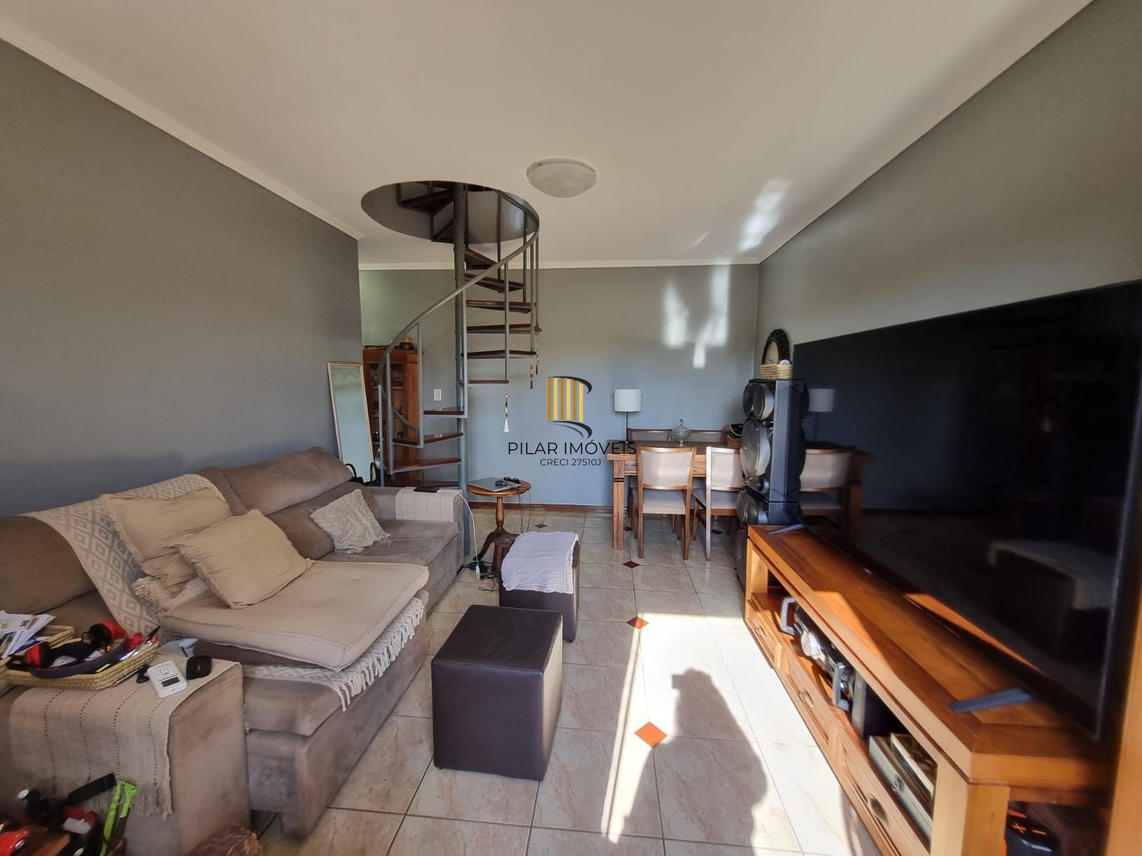 Apartamento cobertura de 1 dormitório no Bairro Santo Antonio