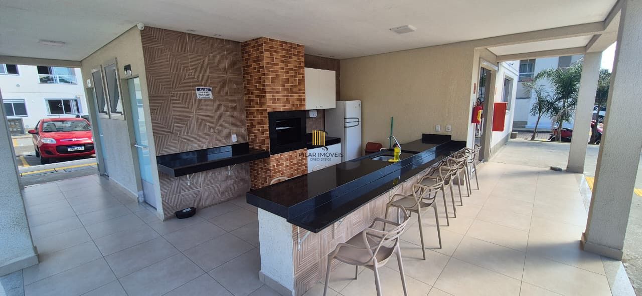Apartamento, 2d com vaga, bairro Morro Santana