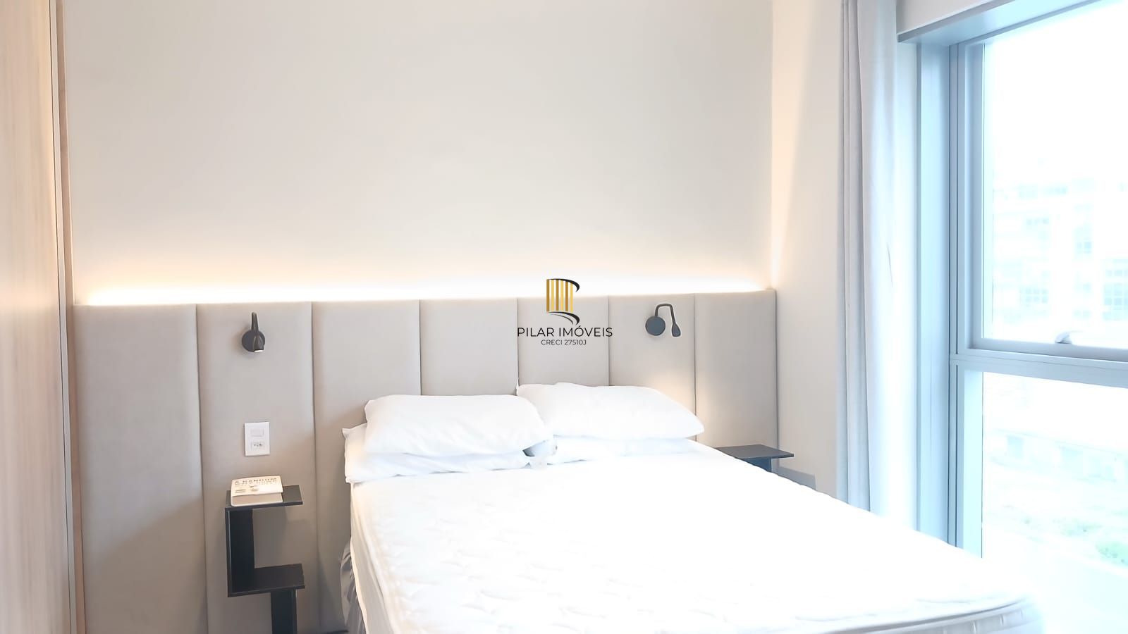 Loft mobiliado e decorado no bairro Auxiliadora.