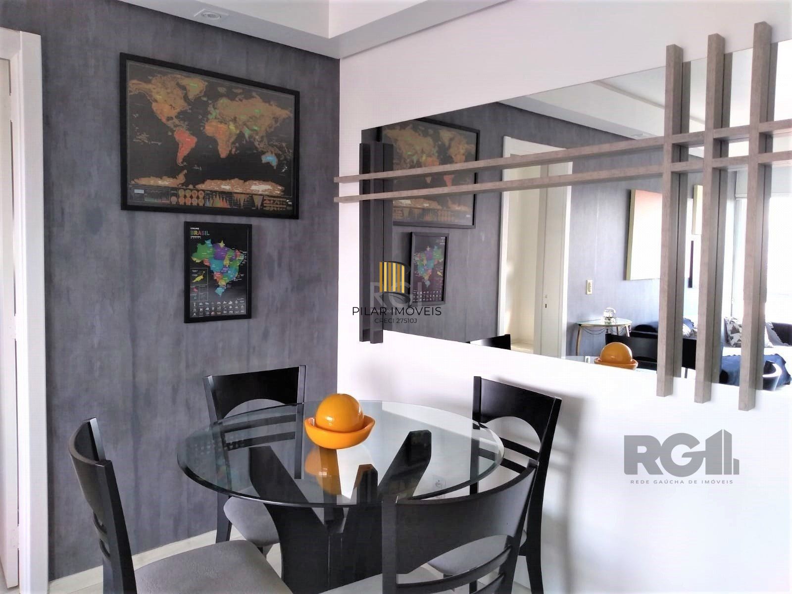 Apartamento para Venda - 67.28m², 2 dormitórios, sendo 1 suites, 1 vaga - Cidade Baixa